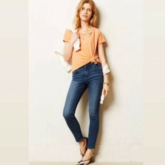 Pilcro and the Letterpress High-rise Skinny Jeans - Picture 1 of 12